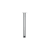 Richelieu 27-1/2 Inch Tall Steel Table Leg with 3-15/16 Inch Adjustable Height (Package of 4) Stainless Steel