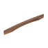 Richelieu 6-5/16 Inch Center to Center Handle Cabinet Pull Euro Walnut