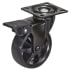 Richelieu 110lb Max Weight Swivel Caster with Brake Black