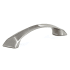 Richelieu 5 Inch Center to Center Arch Cabinet Pull from the Expression Collection Brushed Nickel
