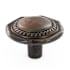 Richelieu 1-1/4 Inch Diameter Mushroom Cabinet Knob From the Expression Collection Brushed Oil-Rubbed Bronze