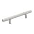 Richelieu 4-1/8 Inch Center to Center Bar Cabinet Pull Antibacterial Stainless Steel