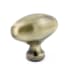 Richelieu 2 Inch Oval Cabinet Knob Antique English