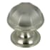 Richelieu Expression 1-1/8 Inch Mushroom Cabinet Knob Brushed Nickel