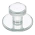 Richelieu 1-7/8 Inch Mushroom Cabinet Knob Clear