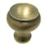 Richelieu Expression 1-3/16 Inch Mushroom Cabinet Knob Antique English
