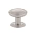 Richelieu 1-1/4 Inch Mushroom Cabinet Knob Brushed Nickel