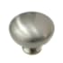 Richelieu 1-1/4 Inch Mushroom Cabinet Knob Brushed Nickel