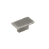 Richelieu 1-9/16 Inch Rectangular Cabinet Knob Antique Nickel