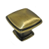 Richelieu 1-1/4 Inch Square Cabinet Knob Antique English