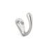 Richelieu 1-1/2 Inch Single Metal Coat Hook (Package of 8) Satin Nickel