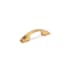Richelieu 3 Inch Center to Center Arch Cabinet Pull Aurum Brushed Gold