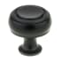 Richelieu 1-5/16 Inch Mushroom Cabinet Knob Black
