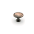 Richelieu Expression 1-1/4 Inch Mushroom Cabinet Knob Antique Copper