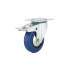 Richelieu 155 lb. Maximum Weight Capacity Commercial Grade Swivel Mount Caster with Brake Blue