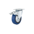 Richelieu 185 lb. Maximum Weight Capacity Commercial Grade Swivel Mount Caster with Brake Blue
