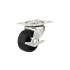 Richelieu 175 lb. Maximum Weight Capacity Commercial Grade Swivel Mount Caster with Brake Black