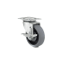 Richelieu 245 lb. Maximum Weight Capacity Commercial Grade Swivel Mount Caster with Brake Grey