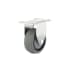 Richelieu 175 lb. Maximum Weight Capacity Commercial Grade Fixed Mount Caster Grey