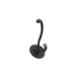 Richelieu 3-7/8 Inch Double Brass Coat Hook Brushed Oil-Rubbed Bronze
