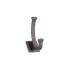 Richelieu 5-1/8 Inch Double Metal Coat Hook Antique Nickel