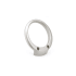 Richelieu 3-11/16 Inch Single Metal Coat Hook Brushed Nickel