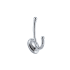 Richelieu 5-9/16 Inch Double Metal Coat Hook Chrome