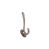 Richelieu 5-1/16 Inch Double Metal Coat Hook Brushed Oil-Rubbed Bronze