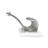 Richelieu-T030210195-White / Brushed Nickel Alternate View