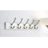 Richelieu-T030210195-White / Brushed Nickel Alternate View