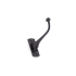 Richelieu 2-3/8 Inch Single Swivel Coat Hook Matte Black