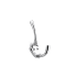 Richelieu 4-3/4 Inch Triple Metal Coat Hook Chrome