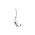 Richelieu 7-3/8 Inch Triple Metal Coat Hook Chrome