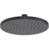 Riobel 2 GPM Single Function Rain Shower Head Black
