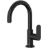 Riobel Arca 1.2 GPM Single Hole Bathroom Faucet with Pop-Up Drain Assembly Black