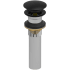 Riobel 1-1/4" Push Drain Assembly - Less Overflow Black