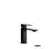 Riobel Equinox 1.2 GPM Single Hole Bathroom Faucet Black