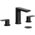 Riobel Fresk 1.2 GPM Widespread Bathroom Faucet Black
