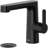 Riobel Nibi 1.2 GPM Single Hole Bathroom Faucet with Pop-Up Drain Assembly Black