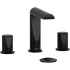 Riobel Parabola 1.2 GPM Widespread Bathroom Faucet Black