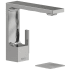 Riobel Reflet 1.2 GPM Single Hole Bathroom Faucet Brushed Chrome