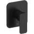 Riobel Equinox Pressure Balanced Valve Trim Only with Single Lever Handle - Less Rough In Black