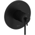 Riobel GS Two Independent and One Shared Function Thermostatic Valve Trim Only with Single Lever Handle and Integrated Diverter - Less Rough In Black