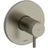 Riobel Riu Two Independent Function Thermostatic Valve Trim Only with Single Lever Handle and Integrated Diverter - Less Rough In Brushed Nickel