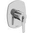 Riobel Venty Three Independent Function Thermostatic Valve Trim Only with Single Lever Handle and Integrated Diverter - Less Rough In Chrome