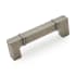 RK International Newbury 3 3/4" (3.75") Center to Center Modern Industrial Thick Squared Handle Cabinet Handle / Drawer Pull Weathered Nickel