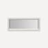 Robern 23-1/4" x 9-3/8" Lighted Framed Medicine Cabinet Chrome