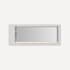 Robern 23-1/4" x 9-3/8" Lighted Framed Medicine Cabinet Chrome