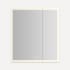 Robern AiO Reserve 35-1/4" x 39-3/8" Lighted Frameless Double Door Medicine Cabinet Mirror