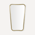 Robern Craft Series 24" W x 40" H Modern Specialty Framed Bathroom Wall Mirror Aged Brass